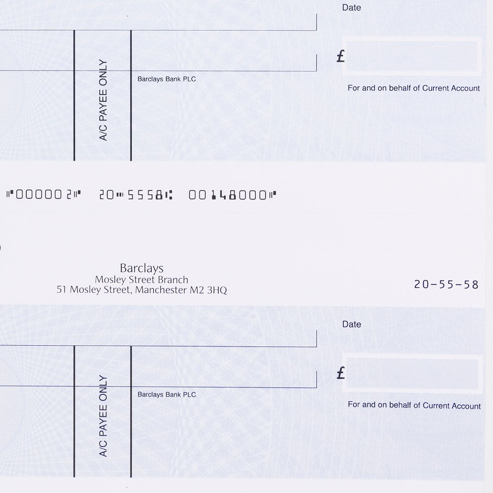 cheque branding